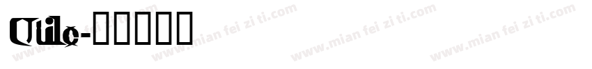 Utile字体转换