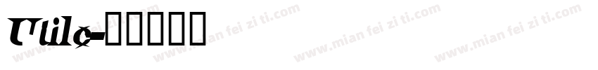 Utile字体转换
