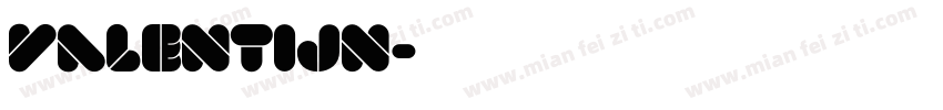 Valentijn字体转换