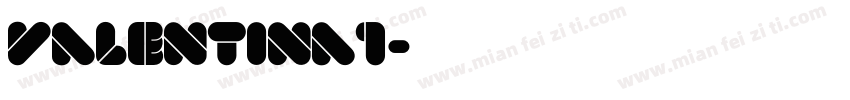 Valentina1字体转换