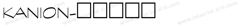 KANION字体转换