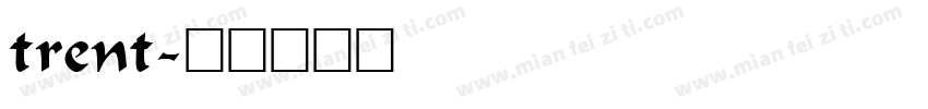 trent字体转换