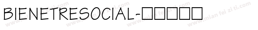 Bienetresocial字体转换
