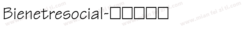 Bienetresocial字体转换