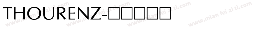 Thourenz字体转换
