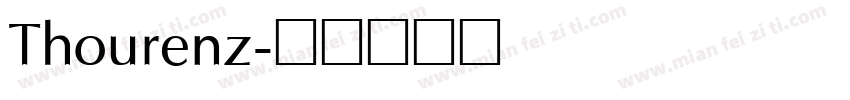 Thourenz字体转换