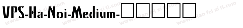 VPS-Ha-Noi-Medium字体转换