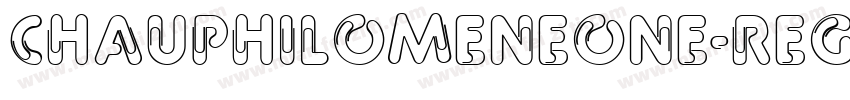 ChauPhilomeneOne-Reg字体转换