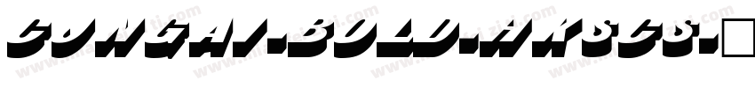 CJNgai-Bold-HKSCS字体转换