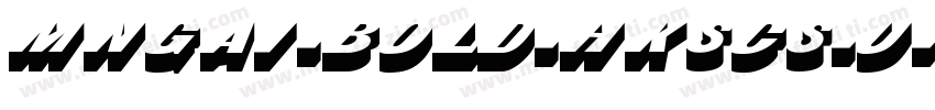MNgai-Bold-HKSCS-U字体转换