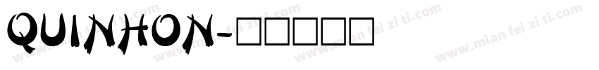 QUINHON字体转换