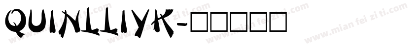 Quinlliyk字体转换