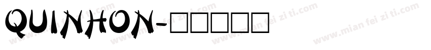 QUINHON字体转换