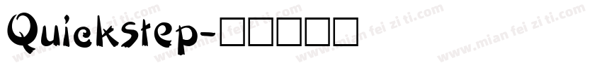 Quickstep字体转换
