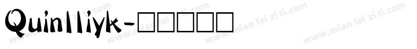 Quinlliyk字体转换