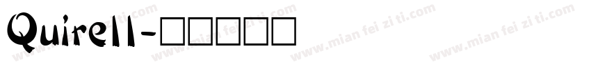 Quirell字体转换