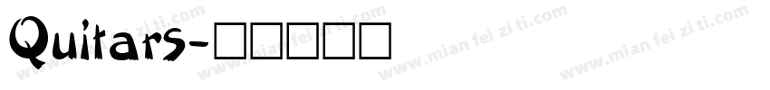 Quitars字体转换