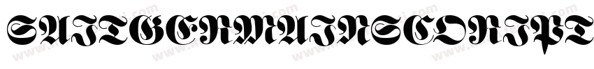 saitgermainscoript字体转换