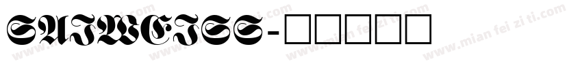 SAIWEISS字体转换