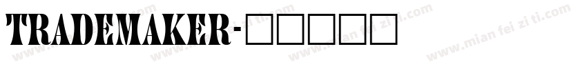 trademaker字体转换