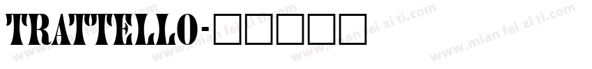 trattello字体转换