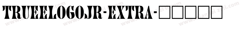trueelogojr-extra字体转换