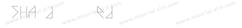 vSHandprinted字体转换