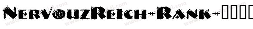 NervouzReich-Rank字体转换