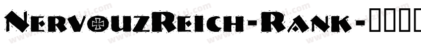 NervouzReich-Rank字体转换