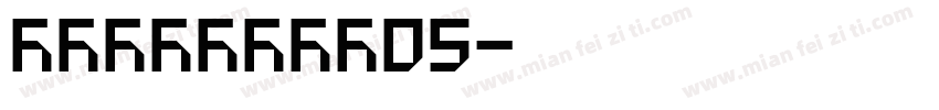 CantigaW05字体转换