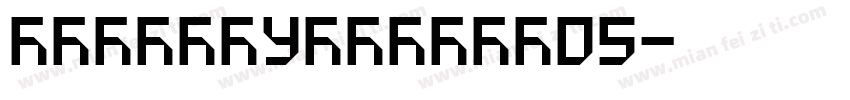 GordonURWMedW05字体转换