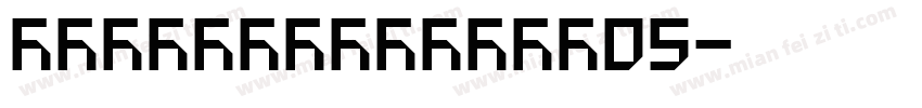 InterstellarW05字体转换