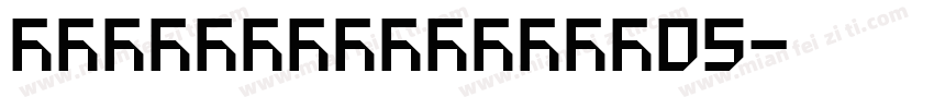 PlastizidFettW05字体转换