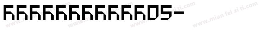 SerpentineW05字体转换