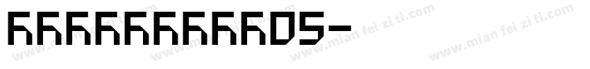 SystopieW05字体转换