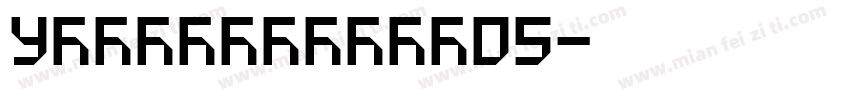 UltraproxiW05字体转换