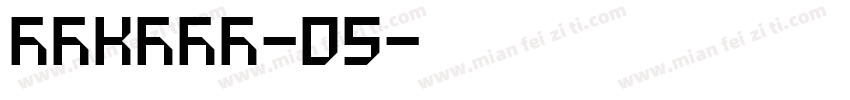 cikers-05字体转换
