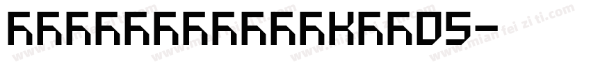 tsangjiejinkai05字体转换
