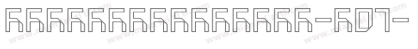 fzzhongdengxian-z07字体转换