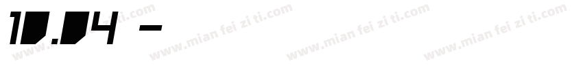 10.04小柒字体转换