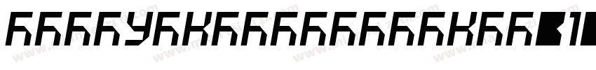 BigruikxianBlackGBV10字体转换