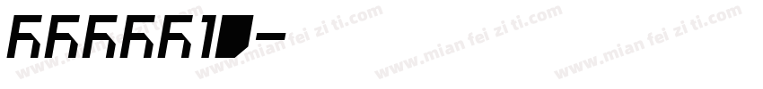 CMCSC10字体转换