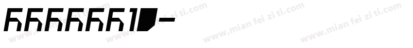 CMSSBX10字体转换