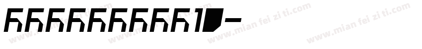 FZTYSJWGB10字体转换