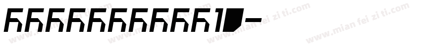 MagistralW10字体转换