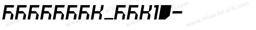 fzlTTHBk_gbk10字体转换