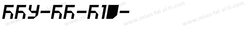 neu-fz-s10字体转换