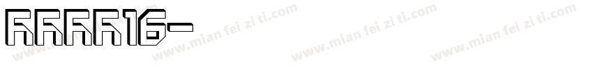 Font16字体转换