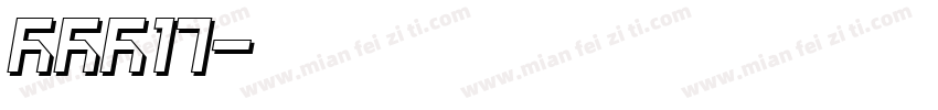 Din17字体转换