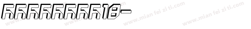 CONGARDX18字体转换